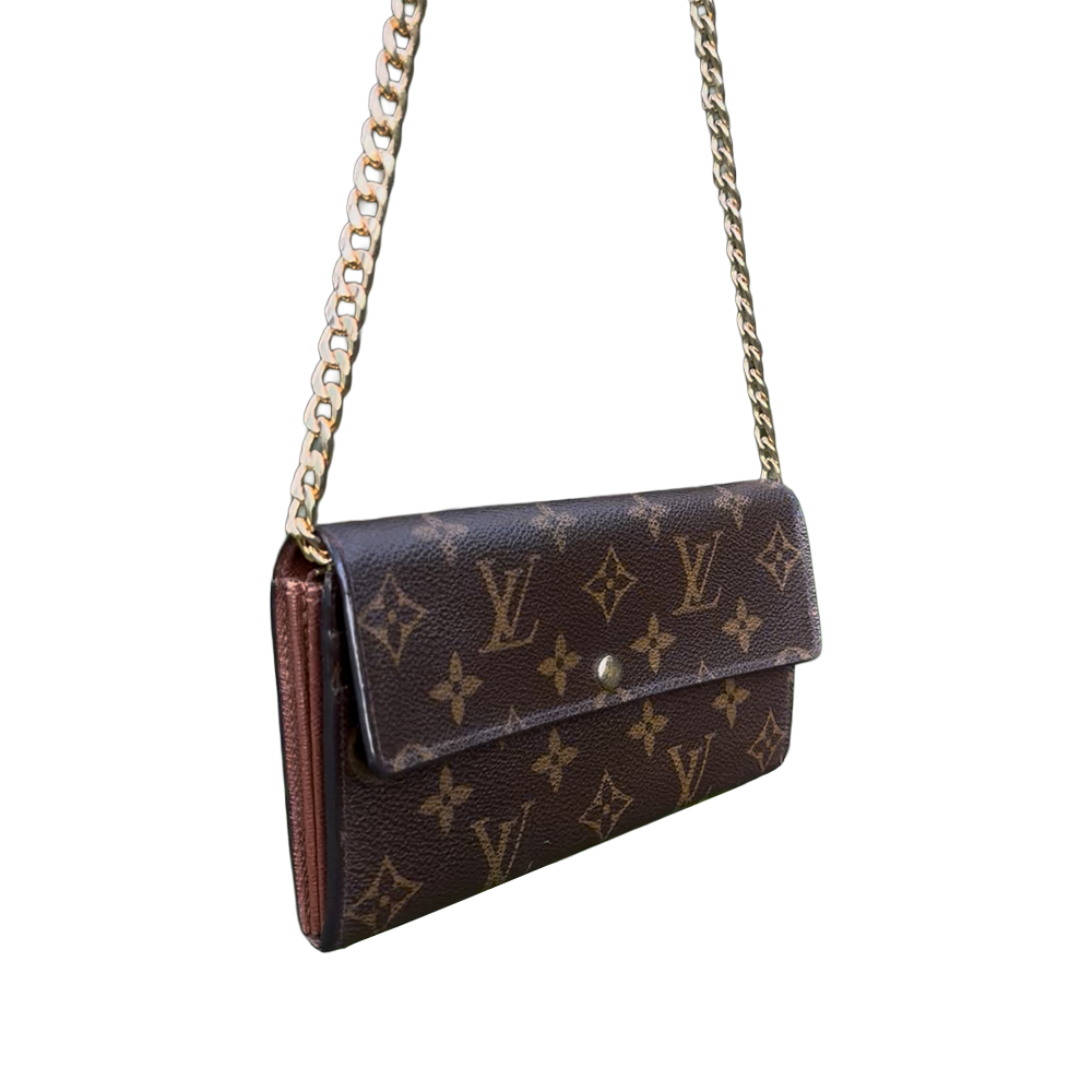 Louis Vuitton Sarah Wallet W/ Chain — Capsule